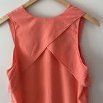 Alexander Wang  orange silk top size 4 Photo 4