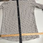 Merona Women's Large White Gray Turtle Cowl Neck Sweater Top Photo 6