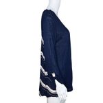 Anthropologie Porridge Shirt Womens‎ Medium Blue Wave Tee Essential Basic Casual Photo 2