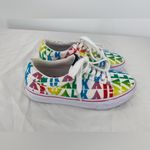 Airwalk ‎ Alya-J rainbow print sneakers, size 8M Photo 2