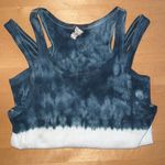 We The Free 💥 Free People blue and white dye tank top Photo 1