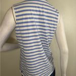 Ralph Lauren POLO Golf sleeveless quarter zip navy blue white stripe pink .#81 Photo 7