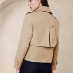 Banana Republic  Factory OVERSIZED SHORT TRENCH COAT - XXS - NWT Photo 8