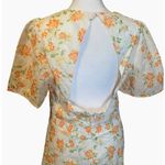 Adelyn Rae Alicia Orange Floral Sheath Dress - Size Medium NWT Photo 4