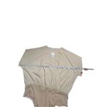 Heyson Womans Wrap Bodysuit Beige Sz L NWT Tan Size L Photo 4