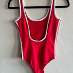 Adidas Red Body Suit Photo 2