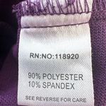 Lucy Paris NWT  Deep Rich Lavender Knit  Studded Rhinestone Detail Pullover Dress Photo 6