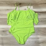 Chic Soul Sunrise And Shine Swimsuit Green One Piece Women’s 1XL XL Photo 1
