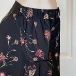 Lost + Wander ‎ Black Fleur Floral Off The Shoulder Bell Sleeve Top Size S Photo 10