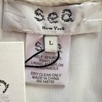 Sea New York Crochet Bikini Bottom Blue/Orange Cream Wool Large Cottagecore Boho Blue Photo 10