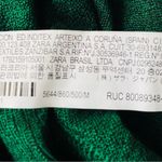 ZARA Zebra Print Flared Leg Pants Green Black Size Medium Photo 7