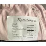 ZARA Relaxed Fit Paper Bag Baggy Cotton Jean Pants Bunched Waist Pockets 4 Pink Photo 7