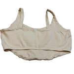 Wild Fable Women's Beige Seamed Cropped Corset Tank Top - Size Medium - NWT Photo 4