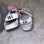 Adidas White Open Tor Slip on with Back Sandal size women’s 7 Photo 4