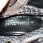 Aquatalia  Gray Suede Boots Booties Shoes size 9.5 Photo 7