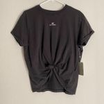 DKNY  sz M & L black Knotted athletic‎ top NWT Photo 5