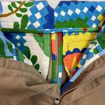 Teddy Fresh  Two Tone Khaki Pants With Colorful Inside Lining Size 28 Photo 3