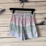 Cloth & Stone Anthropologie Multicolor Tie Dye High Waist Shorts Photo 6