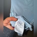 SheIn Sheer Mesh 3D Floral Rosette Ruffle Hem Backless Tank Top Photo 3