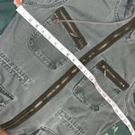 No Boundaries Vintage Denim Olive Green Jacket trench coat jacket Jean jacket green coat Photo 7