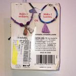 Cousin Necklace Bracelet Jewelry Kit in Bottle with Beads Purple Photo 3