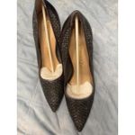 Stuart Weitzman  Pumps Heels Metallic Sparkle Party Dress Shoes Size 9.5 Photo 2