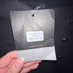 Marc New York  Black ribbed long sleeve with gold  Button Accents large Photo 3