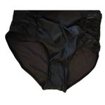 Shapermint Essentials Black High Waist Bikini Bottom Women's XL Ruched Sides New Photo 0