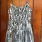 Sim & Sam  Black and White Checkered gingham dress Photo 1