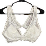 Aerie  White Lace‎ Bralette Size Large Photo 0