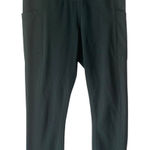 Yogalicious Lux Women's Size Small Forest Green Soft Mid Rise Crop Leggings Photo 0