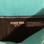 PINK - Victoria's Secret Women's PINK Yoga VS Victoria's Secret Black Teal Leggings Yoga Pants Size XS‎ Photo 2