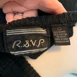 Rsvp  size l large vintage sweater gold trim top Photo 5
