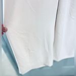 ZARA  Jumpsuit wide leg with cut out details size med in a ivory cream color Photo 11