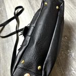 Fiona Kotur Muses Leather Fringe Snakeskin Crossbody Bag Black Photo 4