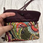 Vera Bradley Womens Paisley Print Crossbody Wallet Photo 2