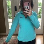 The North Face Teal Quarter Zip Photo 0