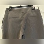 Nicole Miller NY Pants sz 8 Gray Flat Front Pockets Wide Leg Capri Photo 6