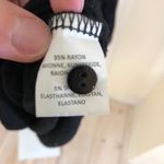 Anthropologie  Deletta EUC Desi Black Lace Tunic Top Size S Photo 5