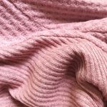 Long Sleeves Laced Strap Open Back Knit Dress Pink Size XS Photo 3