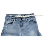 Able The Skinny womens light wash skinny jeans distressed hem 26 Blue Photo 4