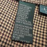 Ralph Lauren Lauren  Thoroughbred Print Pants Equestrian Tan Multi Vintage NWT 16 Photo 4