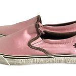 Juicy Couture 🆕 Pink Satin Flat Sneaker Loafers Photo 1