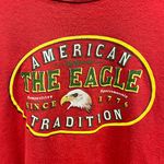 The Vintage Shop The American Tradition Eagle Red 90s Crewneck Sweatshirt Wildlife Unisex Medium Photo 1