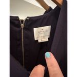 Kate Spade Saturday Dress Women Size 0 Navy Blue Mini Dress Sleeveless Photo 3