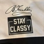 Good Soul Stay Classy Red and White Men's Jersey Size L Photo 5