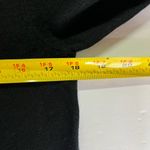 J.Jill  wool blend black sweater dress L viscose tunic 3/4 sleeve office fall Photo 8