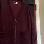 Urban Outfitters Oversized Zip Cardigan Photo 4