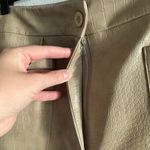 Pretty Little Thing Pebble Croc Faux Leather Front Pocket Wide Leg Pant 10 Photo 3