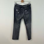 POL  Charcoal Denim Distressed Slim Boyfriend Fit Jeans Size Medium Women's Photo 6